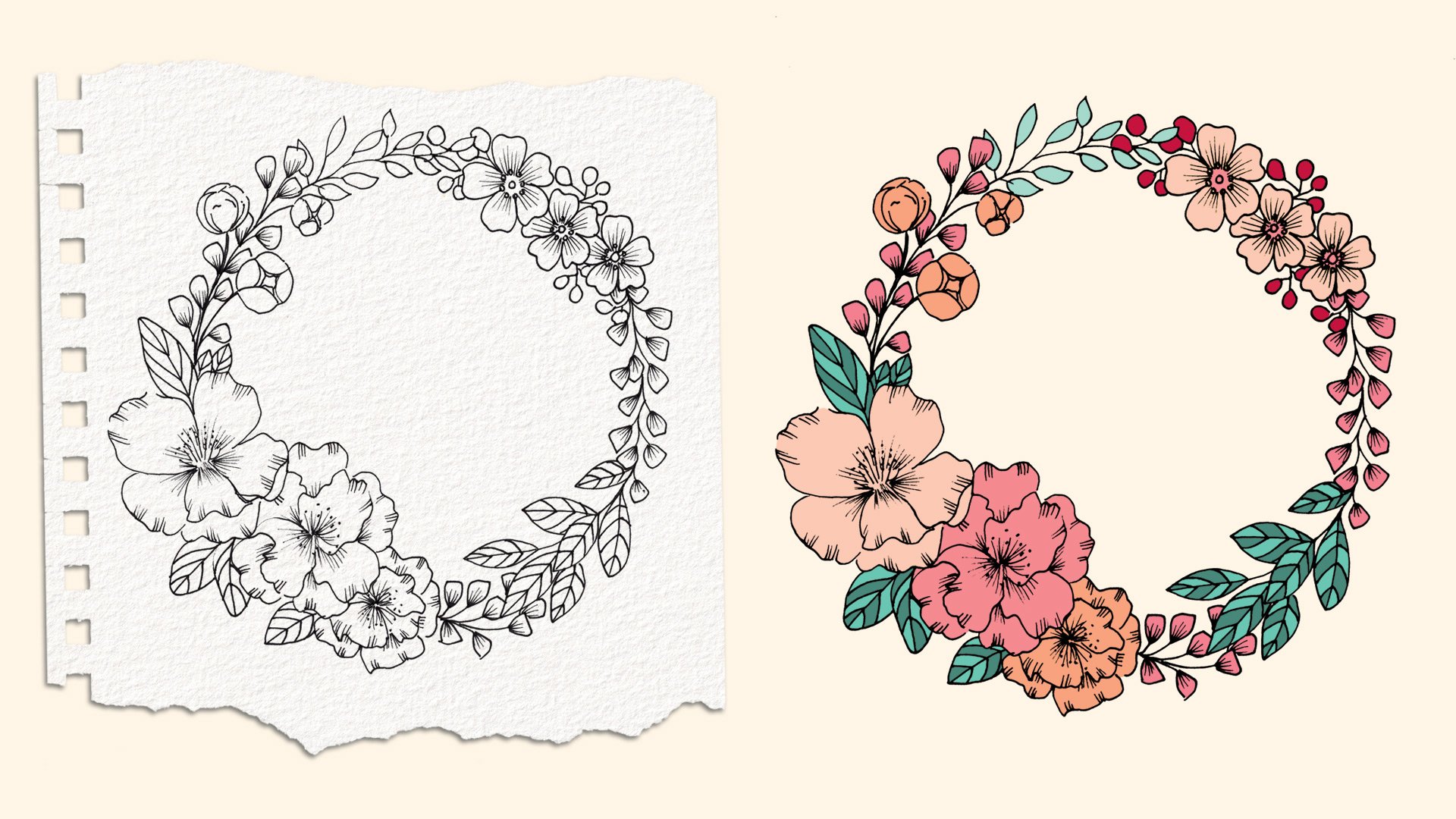 Digitally Color your Hand-Drawn Illustrations