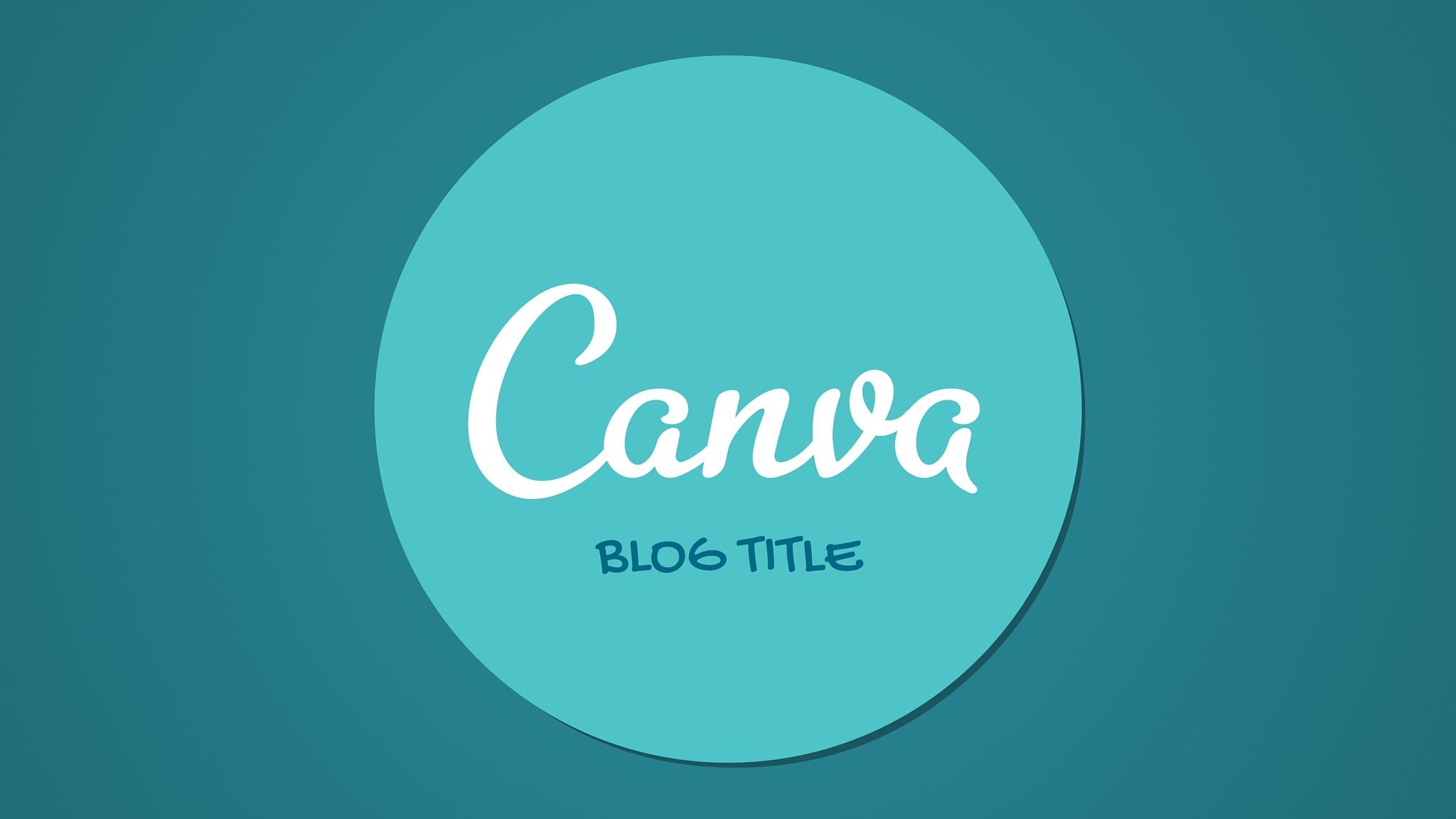 Canva for Entrepreneurs : Create a Blog Title Graphic