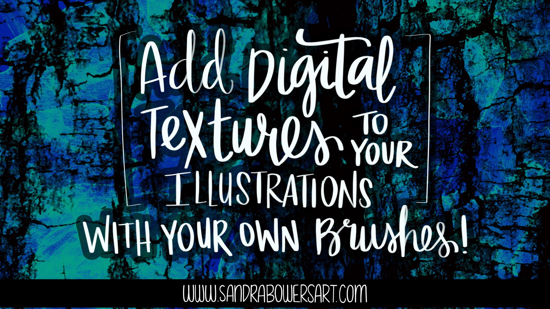 Add Digital Textures to your Illustrations - with your own brushes!