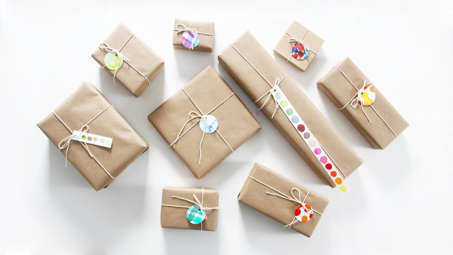 Adorn Your Holiday Packages with Watercolor