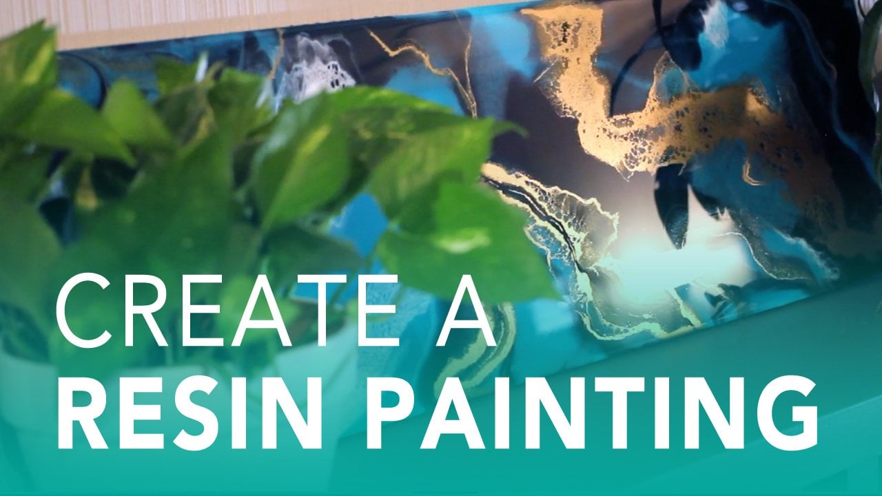 Create A Painting With Resin