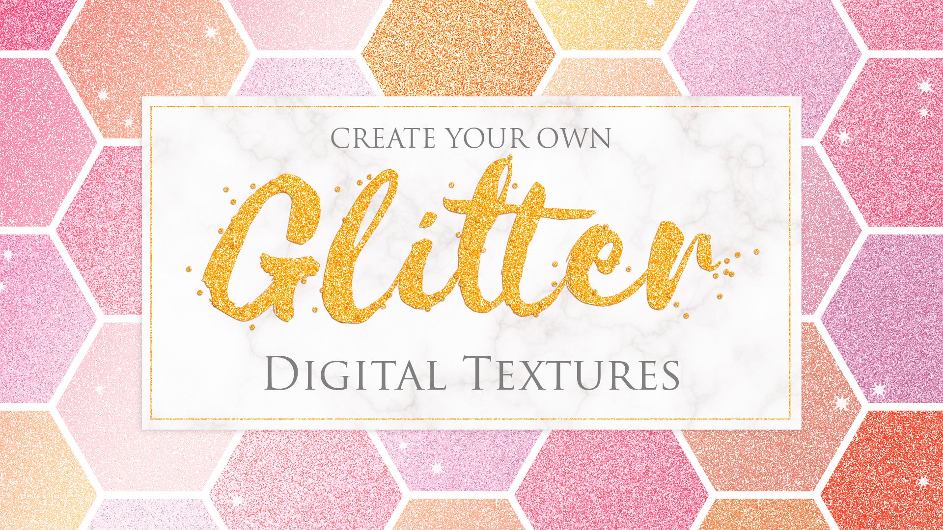 How to make your own Glitter Textures in Photoshop