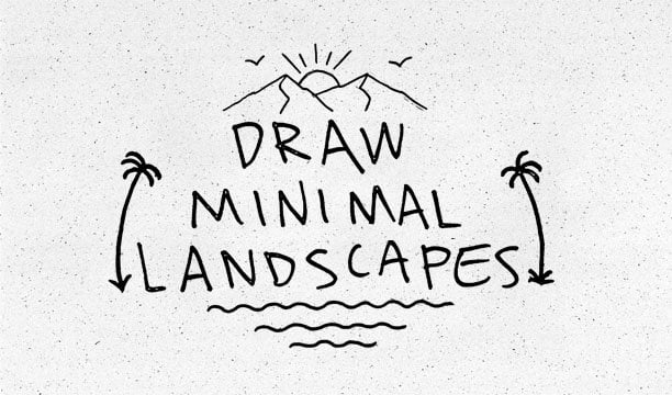 Designing Minimal Landscape Illustrations