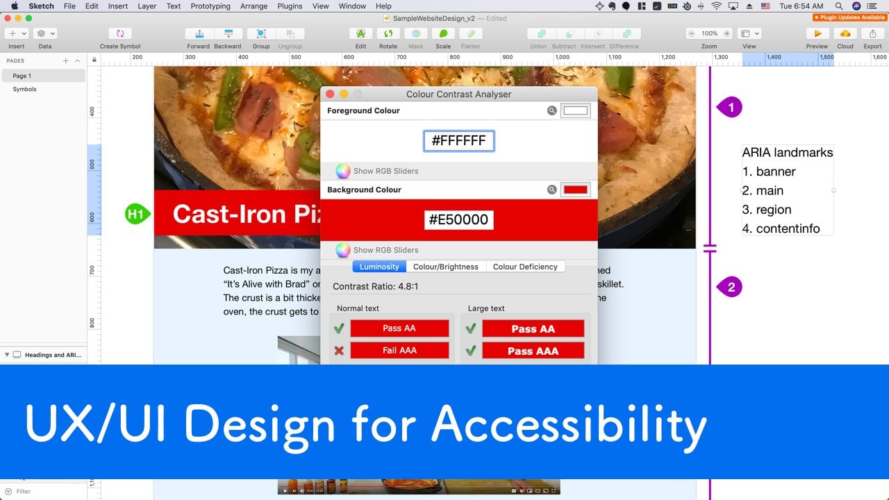 Understanding UX/UI Design for Accessibility: Design an accessible web page!