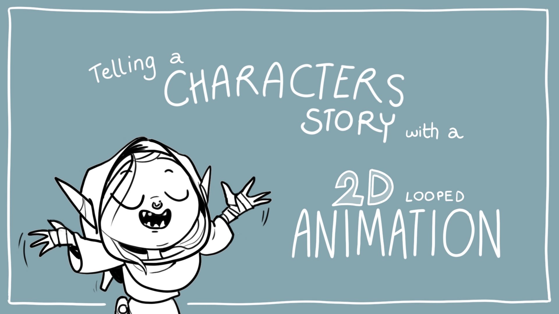 Telling a Character's Story with a 2D Looped Animation