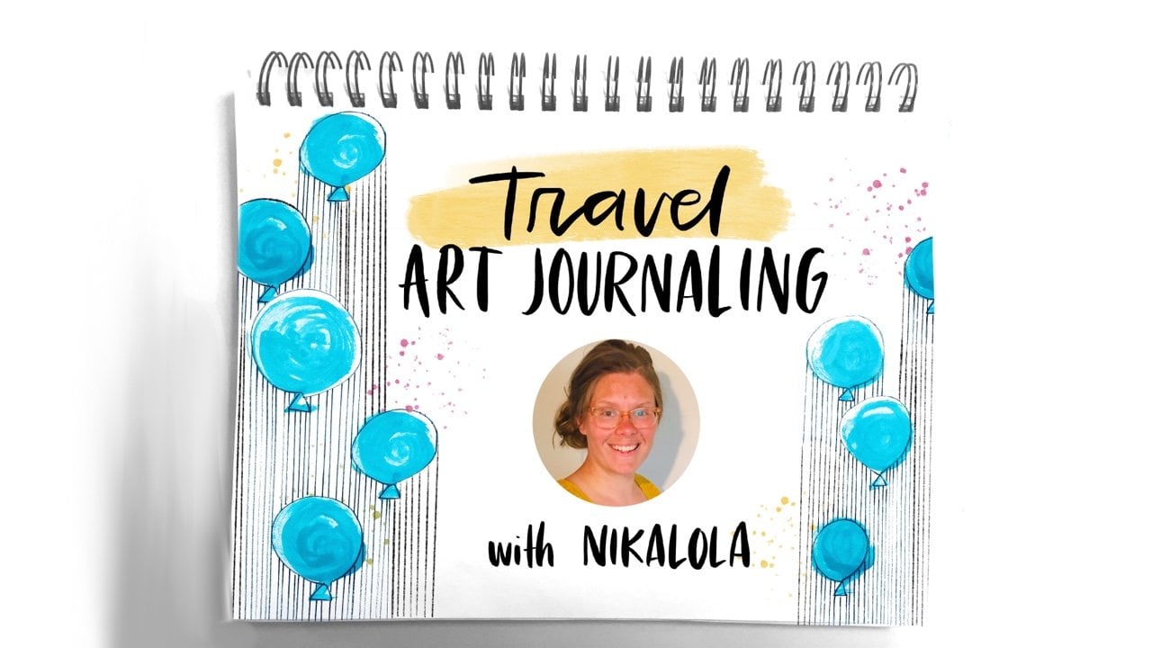 Travel Art Journaling with Nikalola