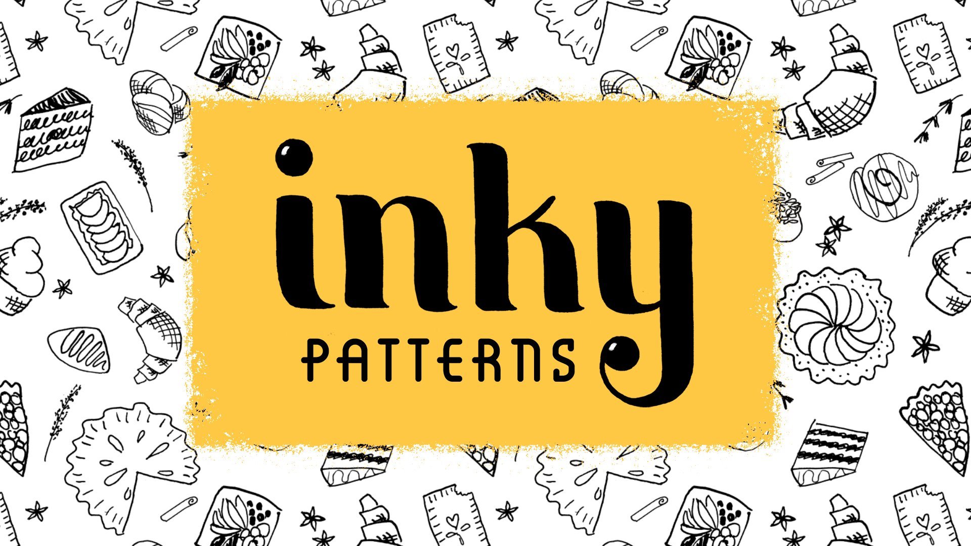 Inky Patterns: Create a Hand Drawn Pattern That’s Uniquely Yours