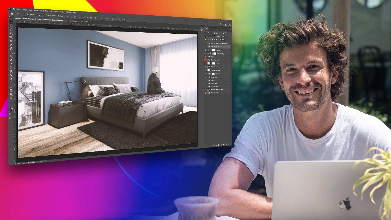 Post Production in Adobe Photoshop for CGI Artists - The Quickest Way