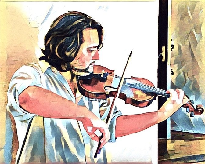 Explore Vibrant Art Techniques: Painting a Violinist in Watercolor