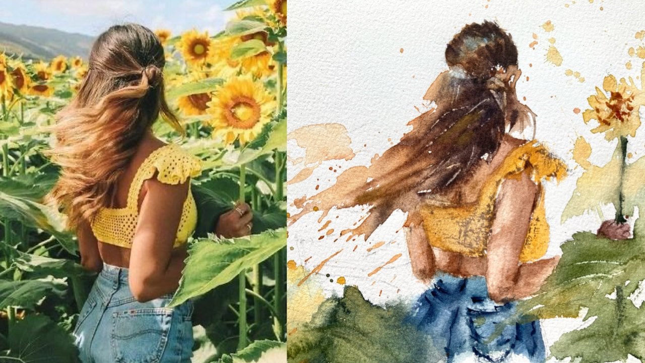 Paint Expressive Human Figures in Watercolor