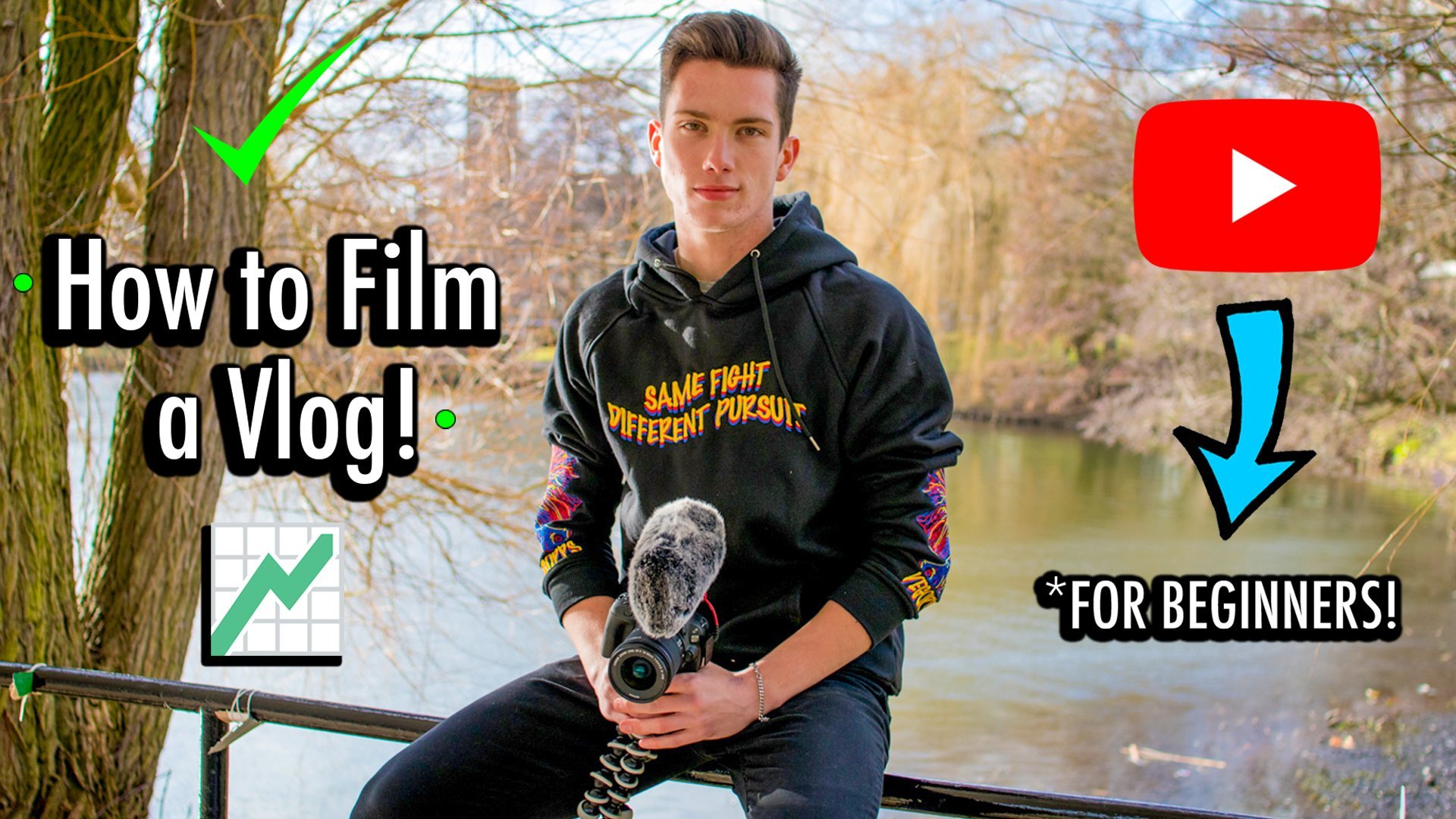 YOUTUBE SUCCESS: How To Film a VLOG for your New YouTube Channel - BEGINNER to PRO YOUTUBER