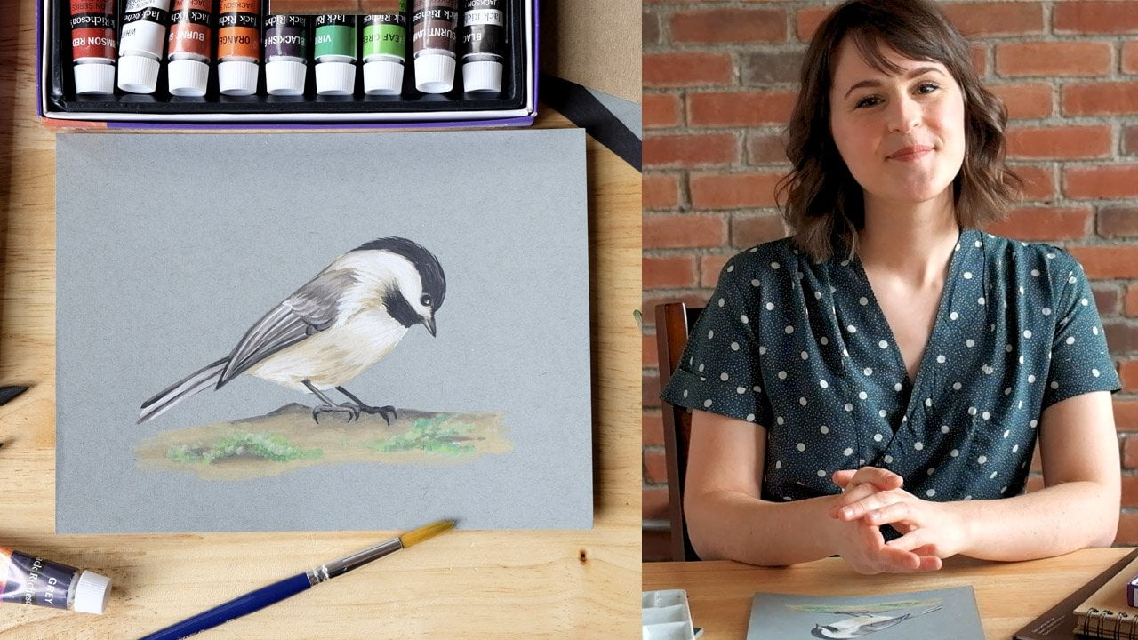 Art & Nature: Learn to Paint a Bird with Gouache