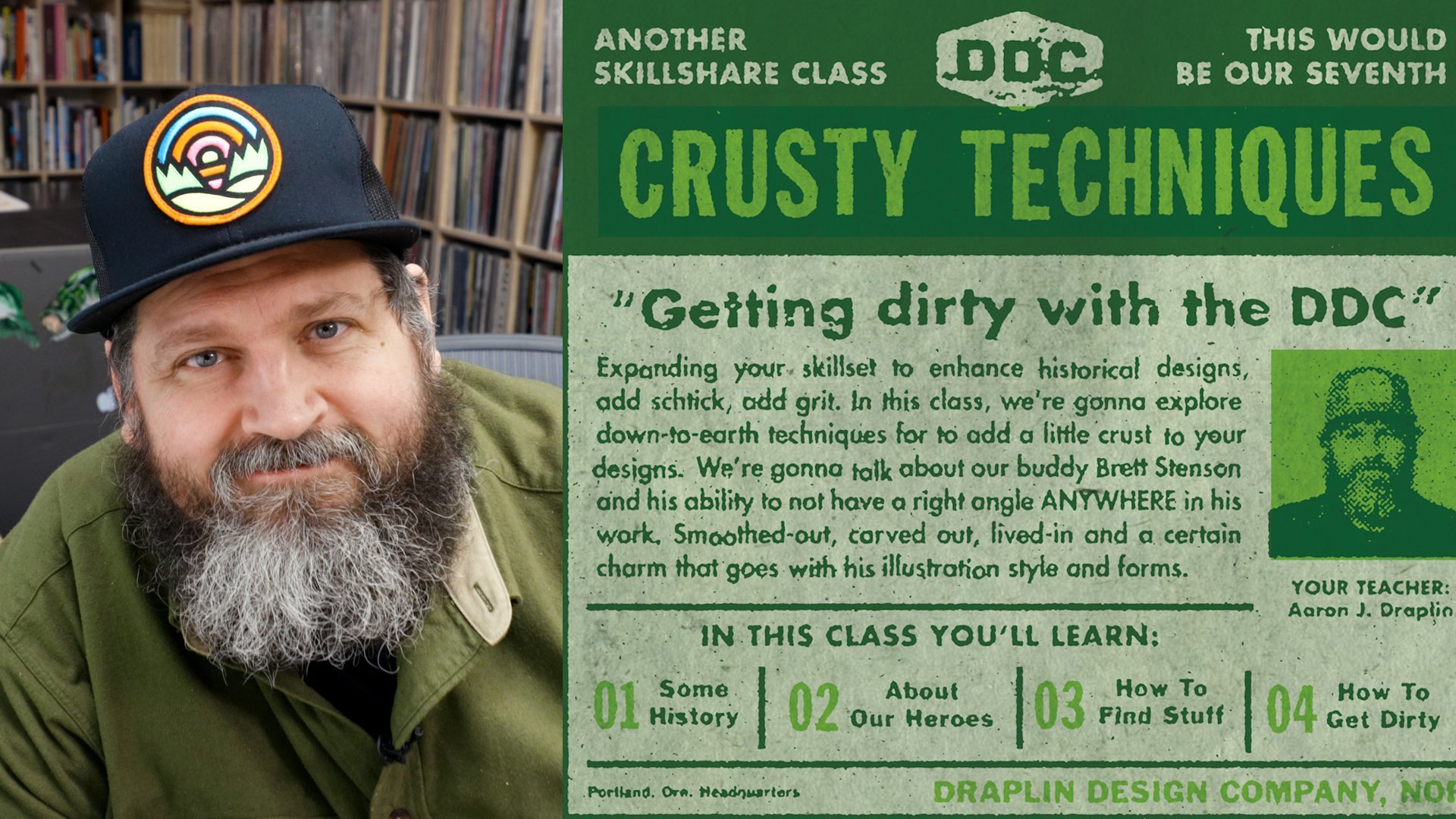 Dirty Design With Draplin: Crusty Techniques to Create Truly Original Work