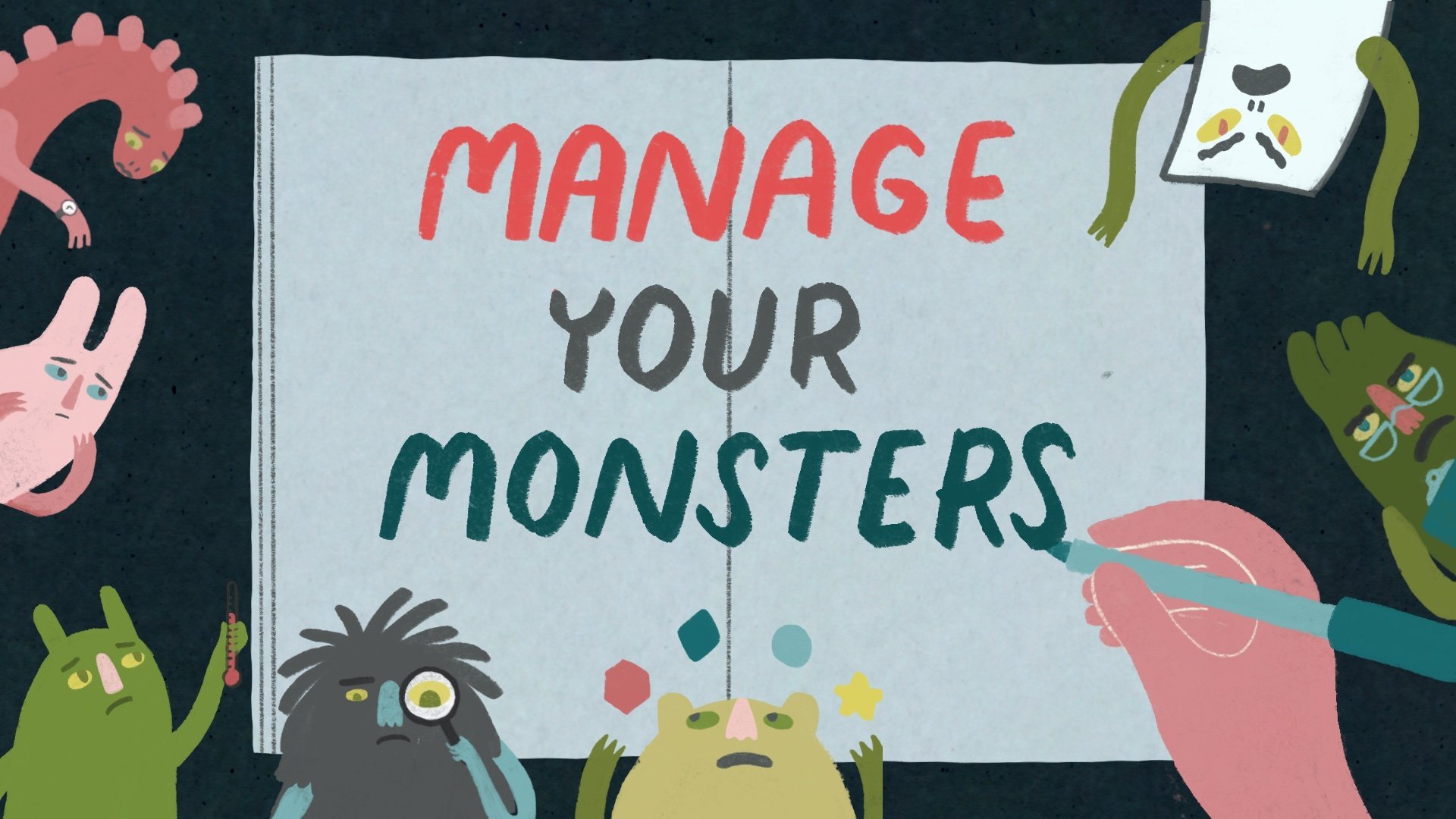 Manage Your Monsters: Sketchbook Techniques for Creative Resuscitation