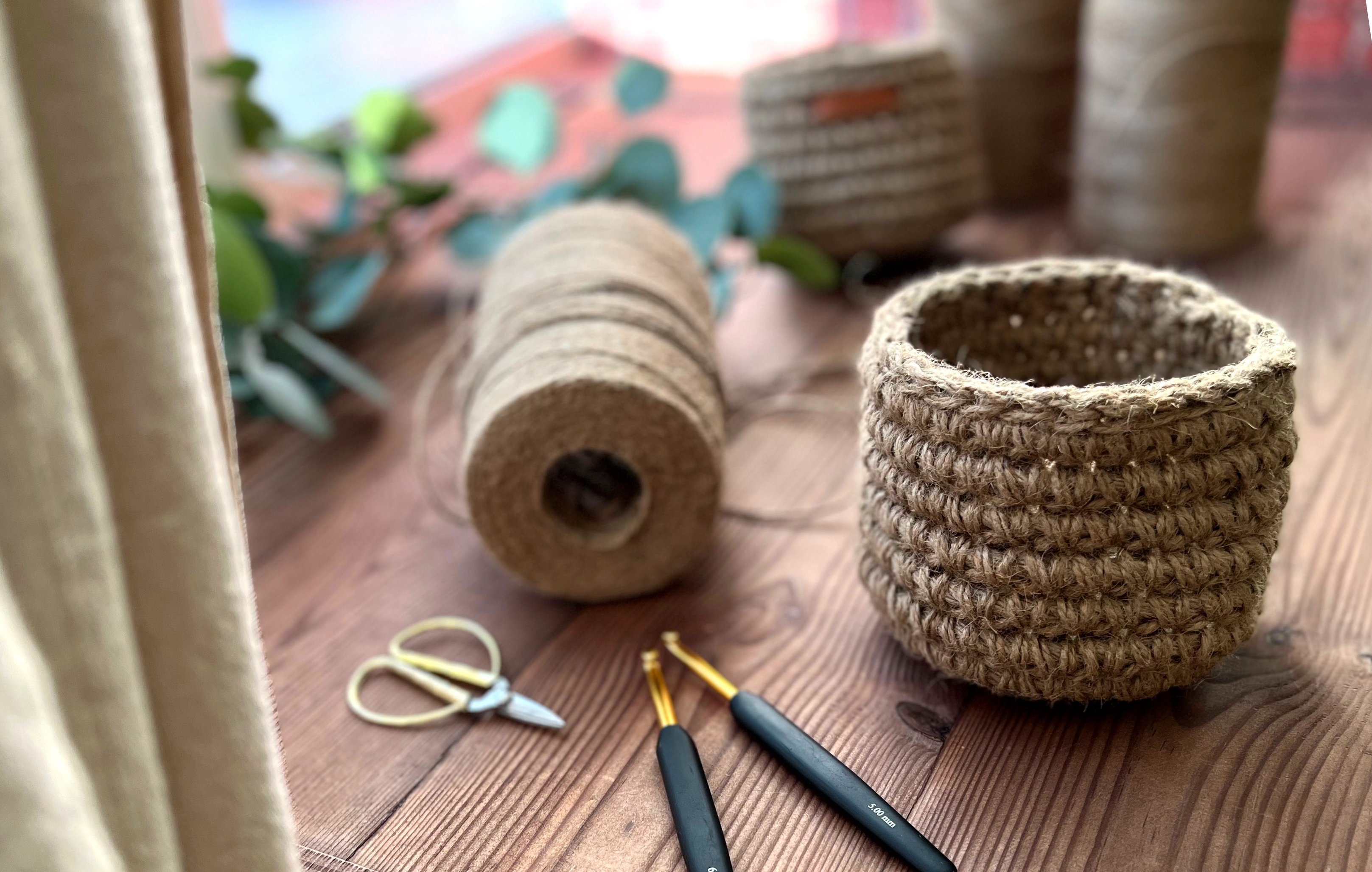 How to make a Jute Basket