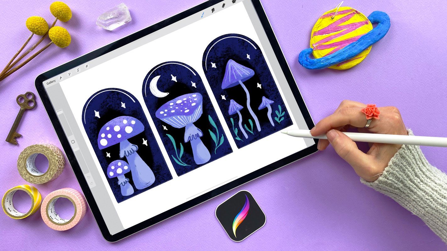 Procreate for Beginners: Learn Illustration on the iPad in 4 Projects