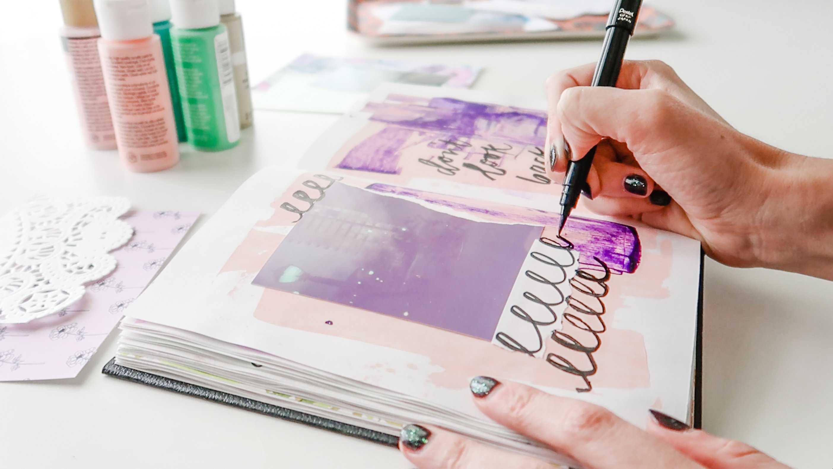 Express Yourself Through Art Journaling: Three Creative Journaling Techniques