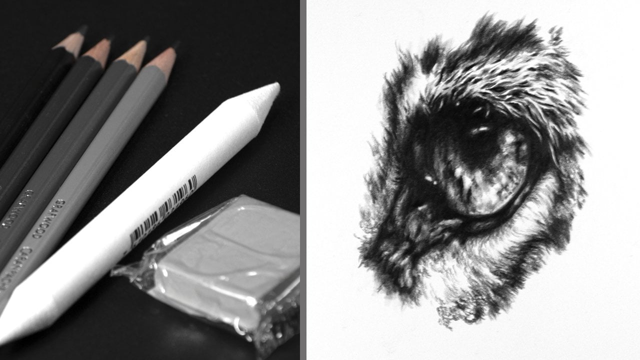 Develop More Realism in Your Drawings: Glassy Eye in Graphite Pencil