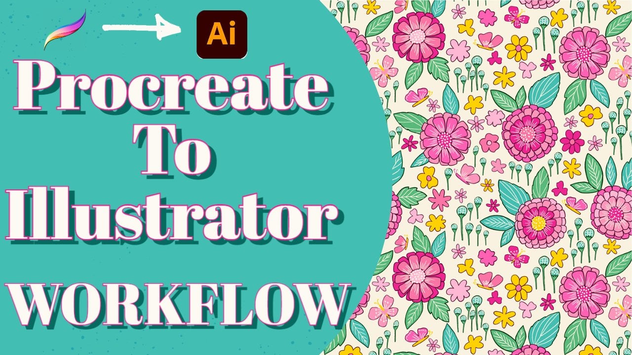 Procreate To Illustrator Workflow: Pattern Making Made Easy