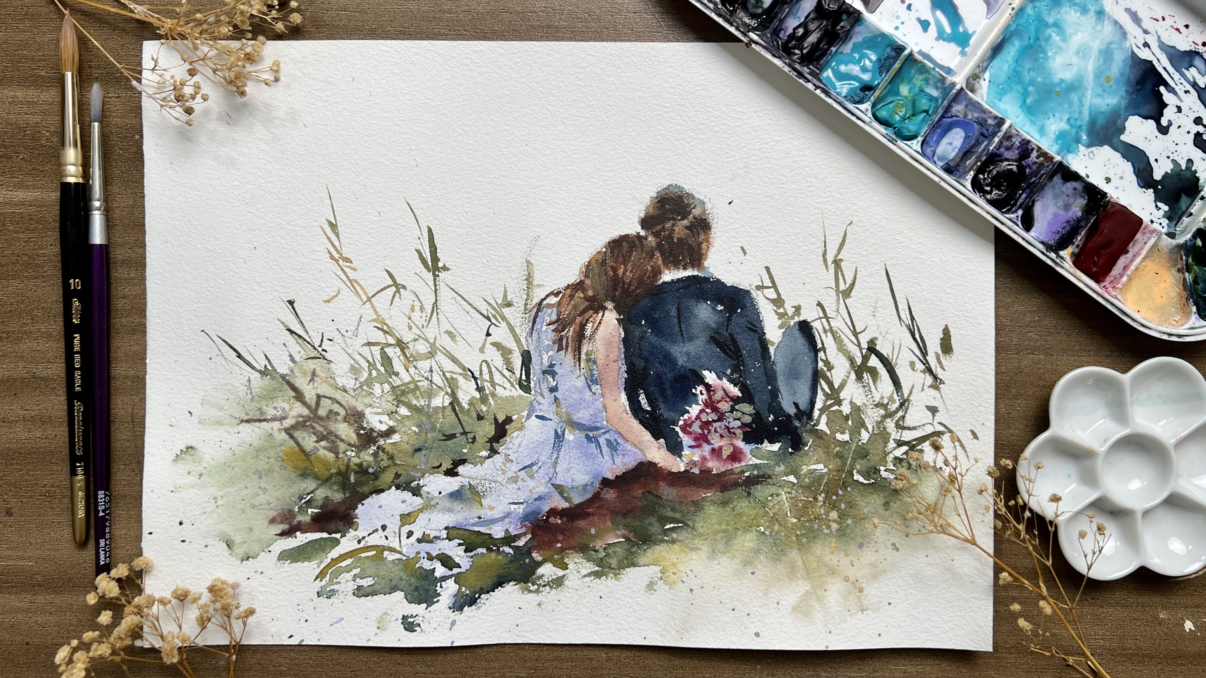 Human Figures in Watercolor: A Beginner's Guide to Painting People