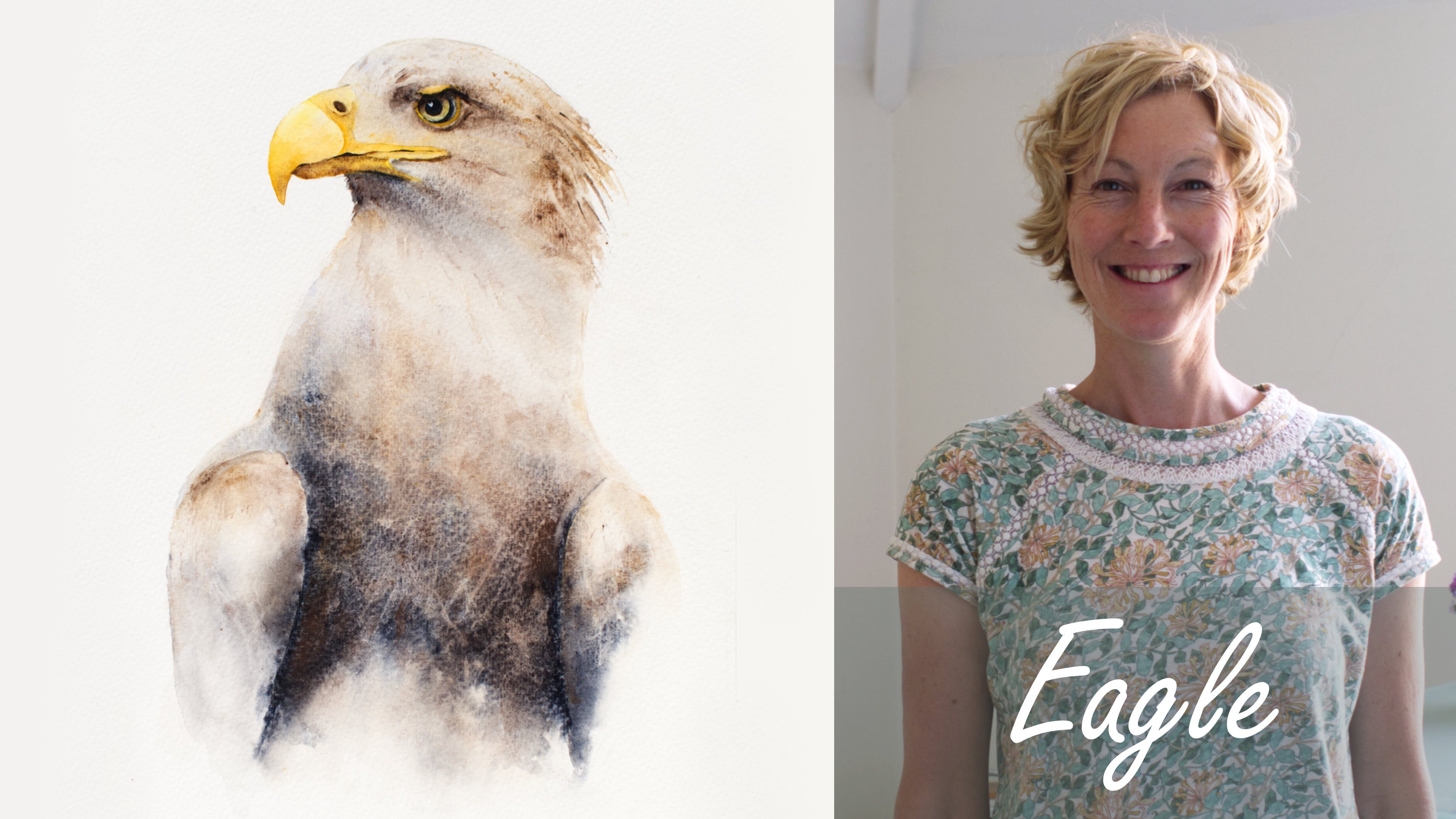 Eagle. A Free-Flow Watercolour Masterclass with Jane Davies